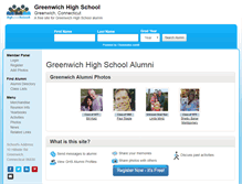 Tablet Screenshot of greenwichhighschool.net